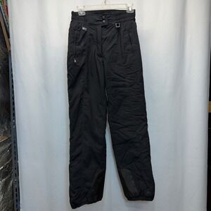 Profile Gore Tex Ski Snow Pants Womens Medium Black Waterproof Insulated Vintage